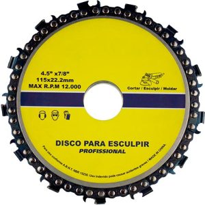 Disco de Corte Madeira PRO Corrente 115x22,23mm