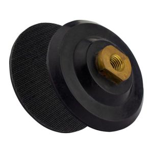 Prato de Lixa Velcro Borracha Semirrígido 100mm