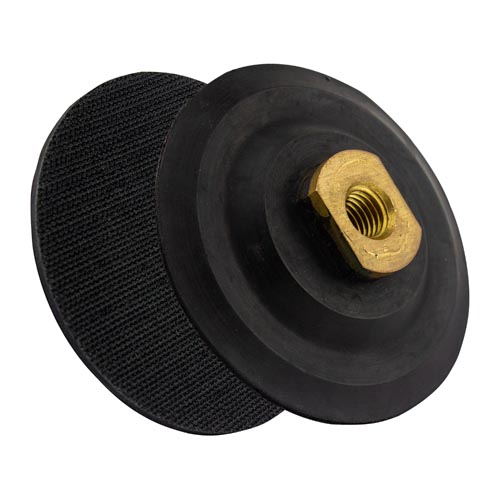 Prato de Lixa Velcro Borracha Semi Flexível 100mm