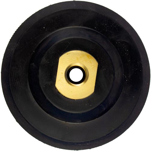 Prato de Lixa Velcro Borracha Super Rígido 100mm