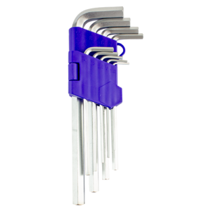 Jogo de Chave Allen Longa 9 Peças 1.5mm - 10mm