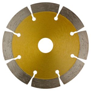 Disco de Corte Segmentado 114x12x20mm PRO Dourado