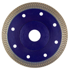 Disco Turbo Rede Extra Fino PRO FLANGE 110x10x20mm Azul