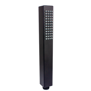 Ducha Manual ABS Quadrada Preto