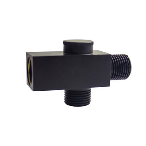 Desviador Metal Quadrado Preto