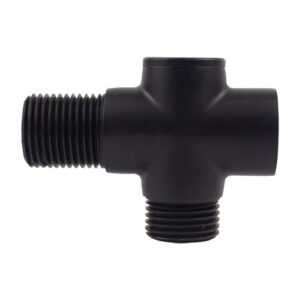 Desviador Metal Redondo Preto