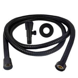 Kit Ducha Higiênica Preto (Sem gatilho)