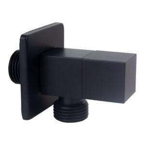 Registro Ducha Higiênica Quadrado Metal Preto