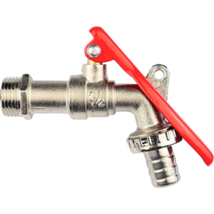 Torneira Esfera Cadeado Metal 1/2" x 3/4"
