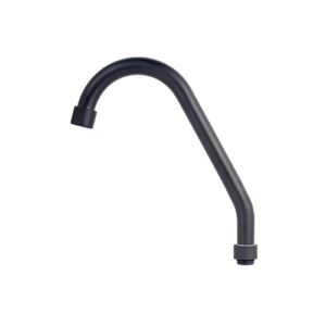 Tubo "J" Inox Preto 16MM - Porca 1/2" Metal