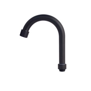 Tubo "U" Inox Preto 16MM - Porca 1/2" Metal