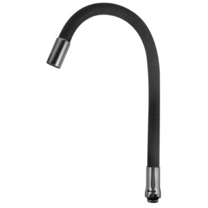 Tubo Flexível Preto Fosco 19mm Porca 3/4"