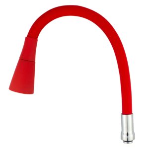 Tubo Cone Color Arejador Dois Jatos 19mm Vermelho