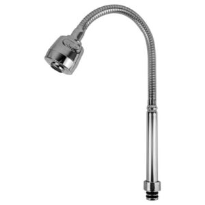 Tubo Gourmet Dois Jatos Cromado 19mm Inserto Latão