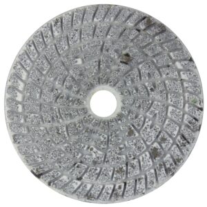 Lixa Diamantada Metálica Branca PRO 100mm