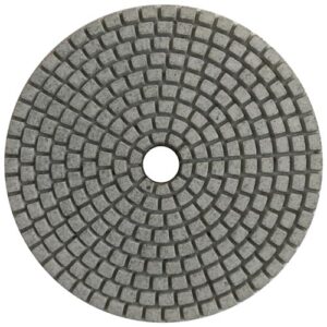 Lixa Diamantada PRO 100mm Quadrada 3 Passos Branca