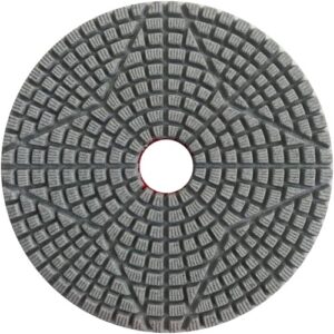 Lixa Diamantada Premium 100mm Estrela 3 Passos Branca