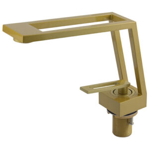 Torneira Monocomando Modelo OCA Dourada Misturador