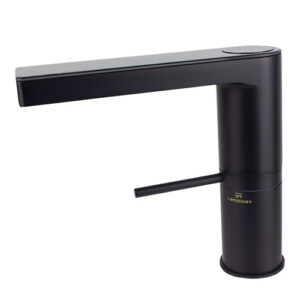 Torneira Monocomando Display Digital Clean Preto
