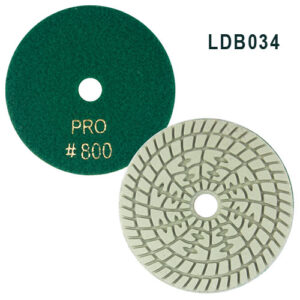 Lixa Diamantada Metálica Branca PRO 100mm #800
