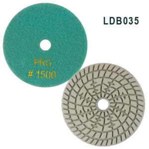 Lixa Diamantada Metálica Branca PRO 100mm #1500